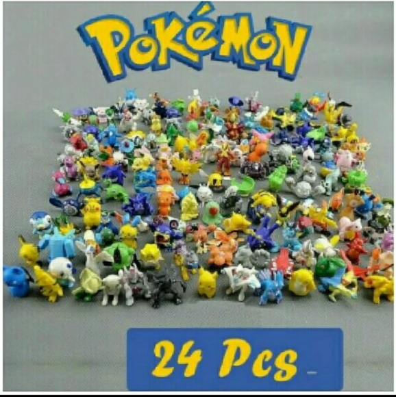 COPY - 24 mini Pokemon figures - Picture 1 of 5